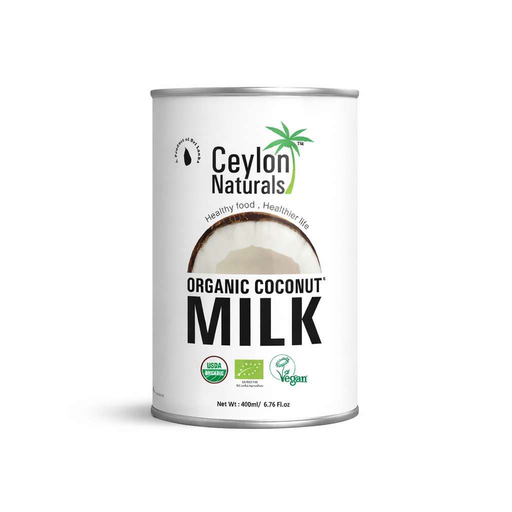 Ceylon Organic Coconut  Milk (C) 400ml
